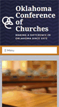 Mobile Screenshot of okchurches.org